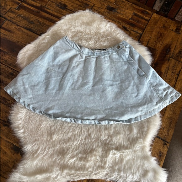 Dresses & Skirts - Chic Light Blue Skater Skirt